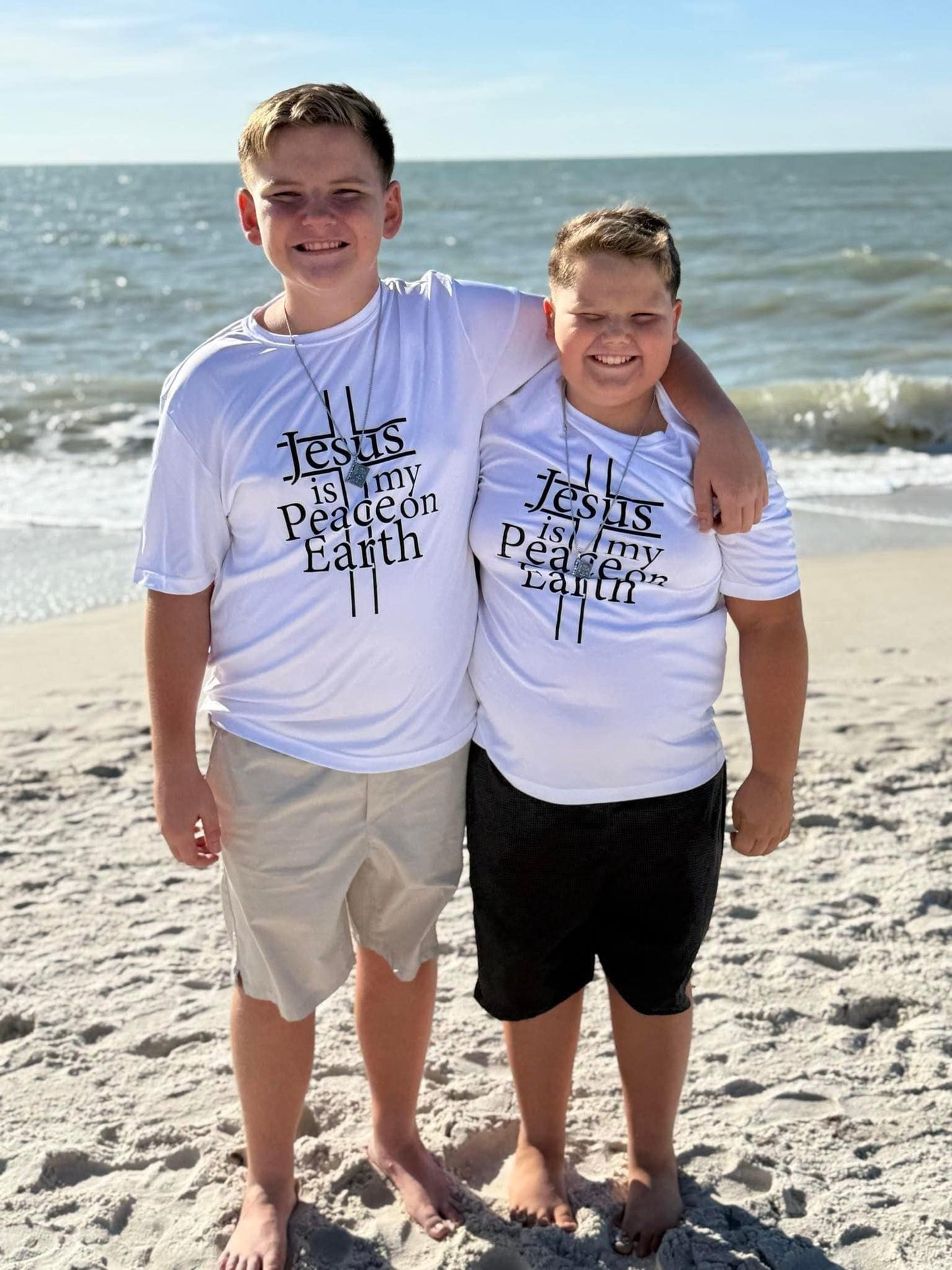 Jesus is my Peace on Earth (Dry-Fit Tshirt)