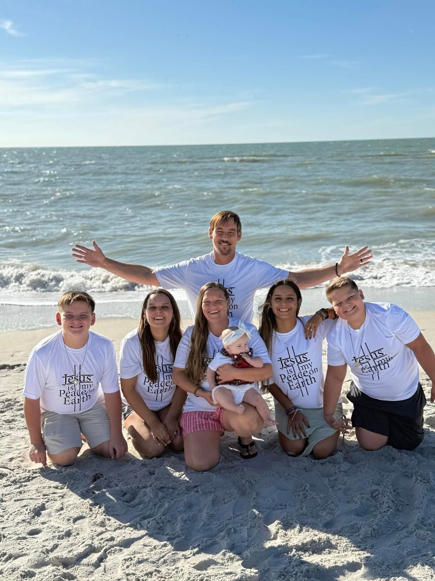 Jesus is my Peace on Earth (Dry-Fit Tshirt)
